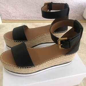 See By Chloe Glyn Espadrille Wedge platform